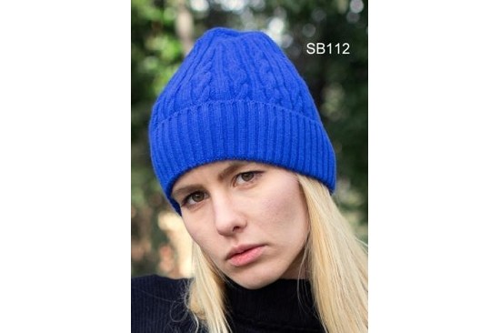 SB112 Berretto mezza treccia